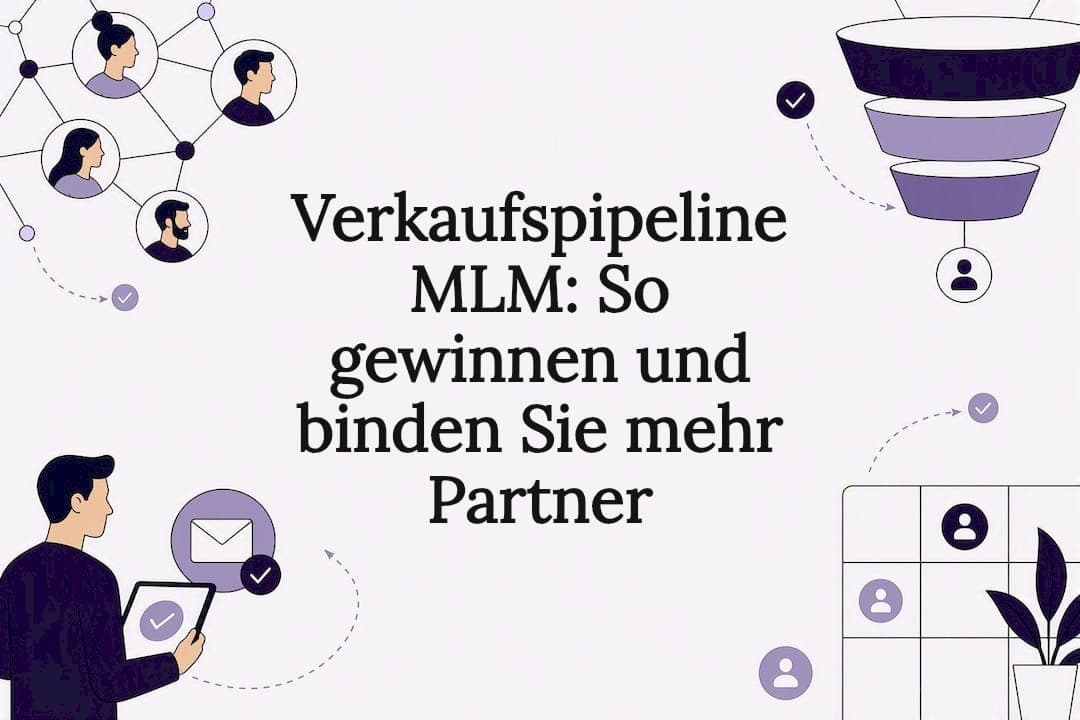 Verkaufspipeline MLM: So gewinnen und binden Sie mehr Partner