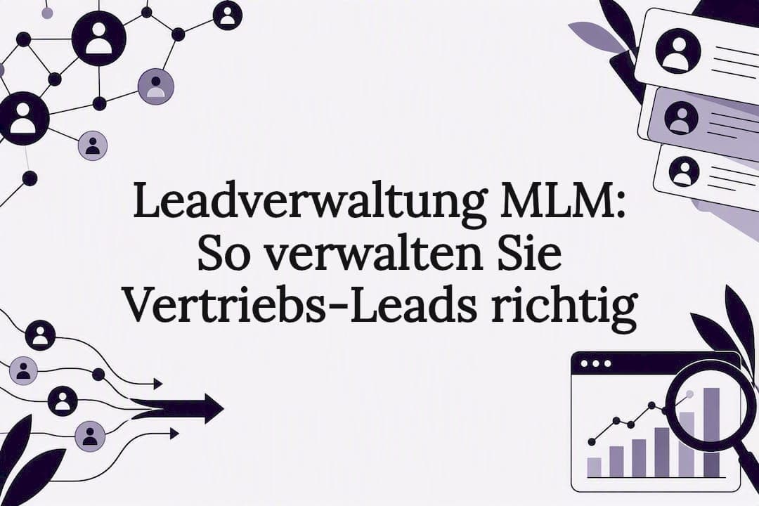 Leadverwaltung MLM: So verwalten Sie Vertriebs-Leads richtig