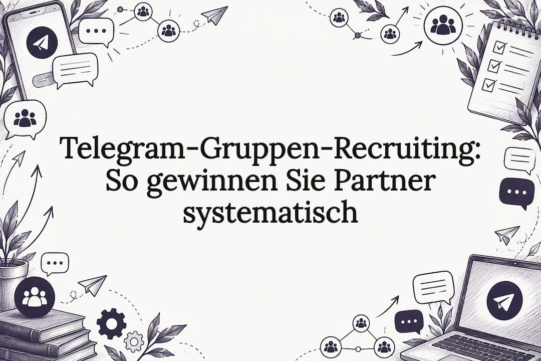 Telegram-Gruppen-Recruiting: So gewinnen Sie Partner systematisch