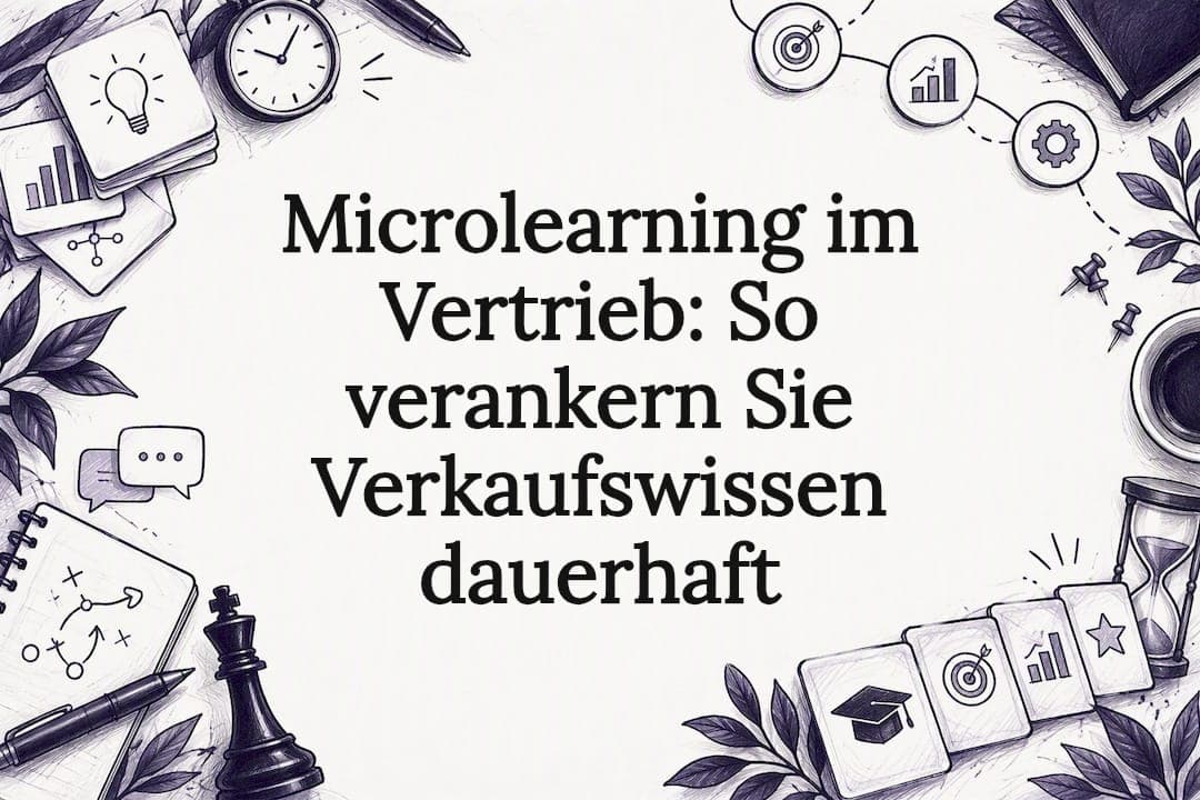 Microlearning im Vertrieb: So verankern Sie Verkaufswissen dauerhaft