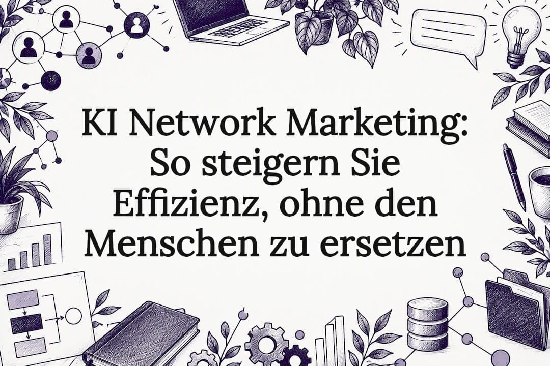 KI Network Marketing: So steigern Sie Effizienz, ohne den Menschen zu ersetzen