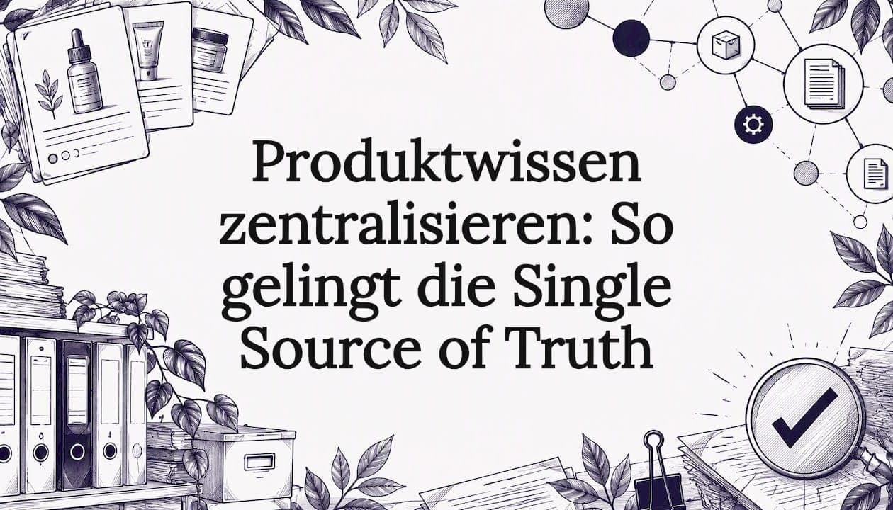 Produktwissen zentralisieren: So gelingt die Single Source of Truth