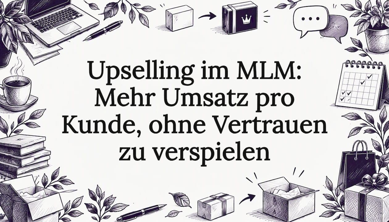 Upselling im MLM: Mehr Umsatz pro Kunde, ohne Vertrauen zu verspielen