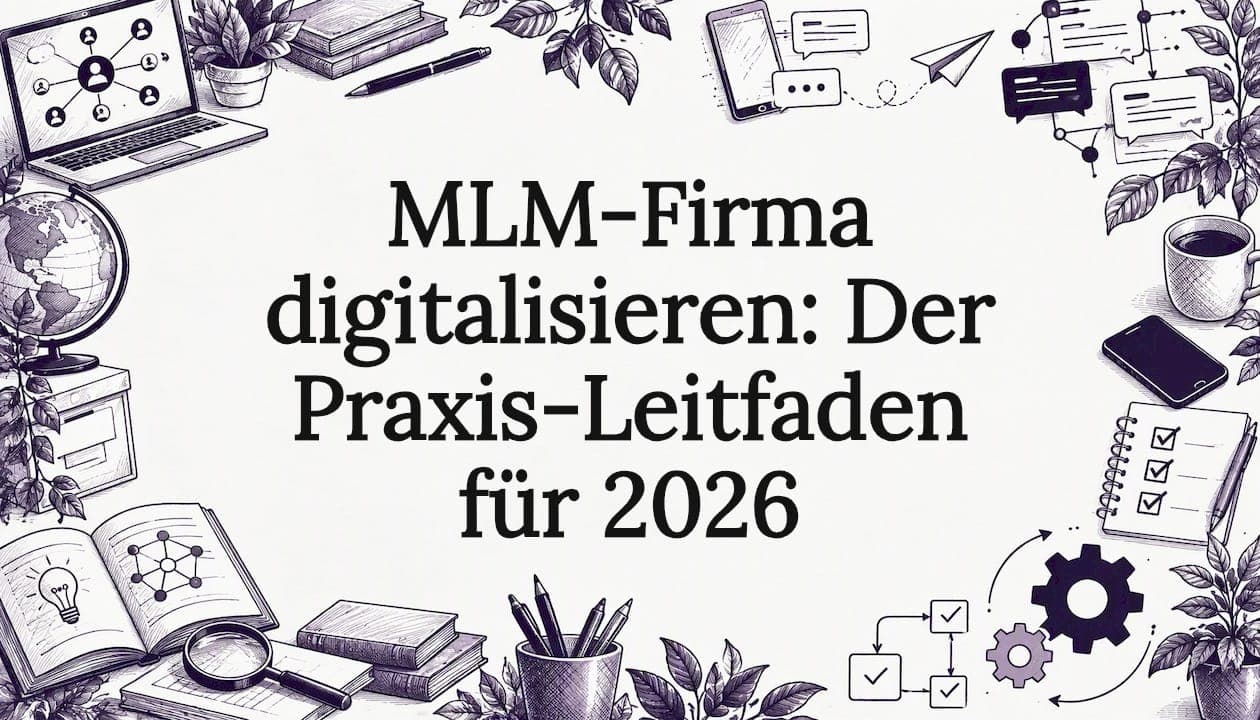 MLM-Firma digitalisieren: Der Praxis-Leitfaden für 2026