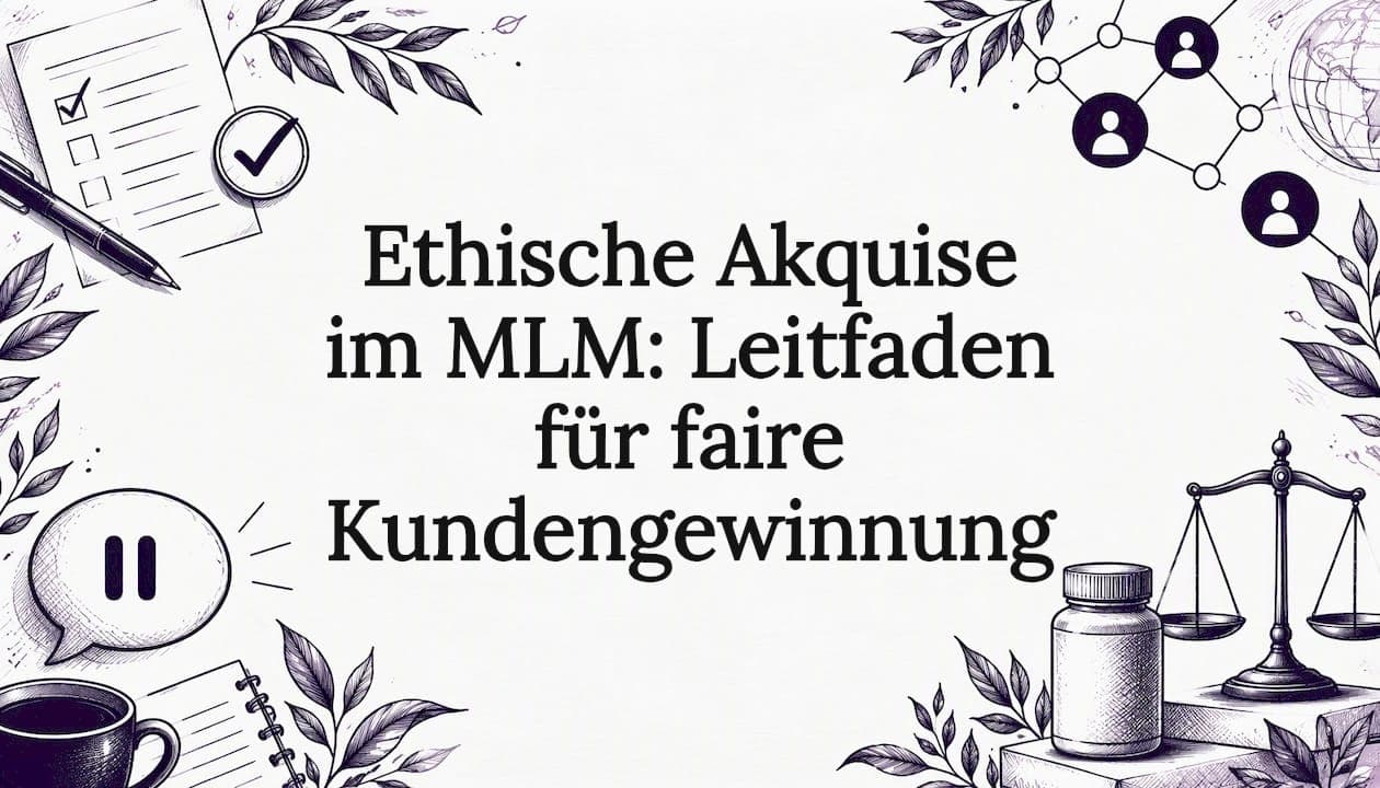 Ethische Akquise im MLM: Leitfaden für faire Kundengewinnung